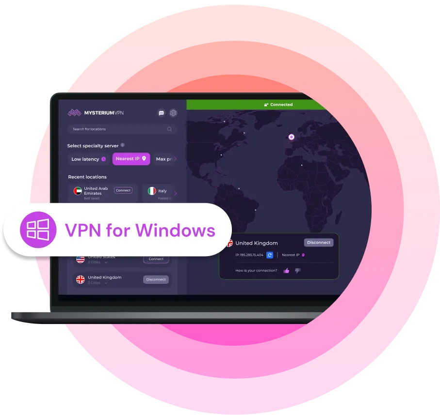 VPN for Windows illiustration